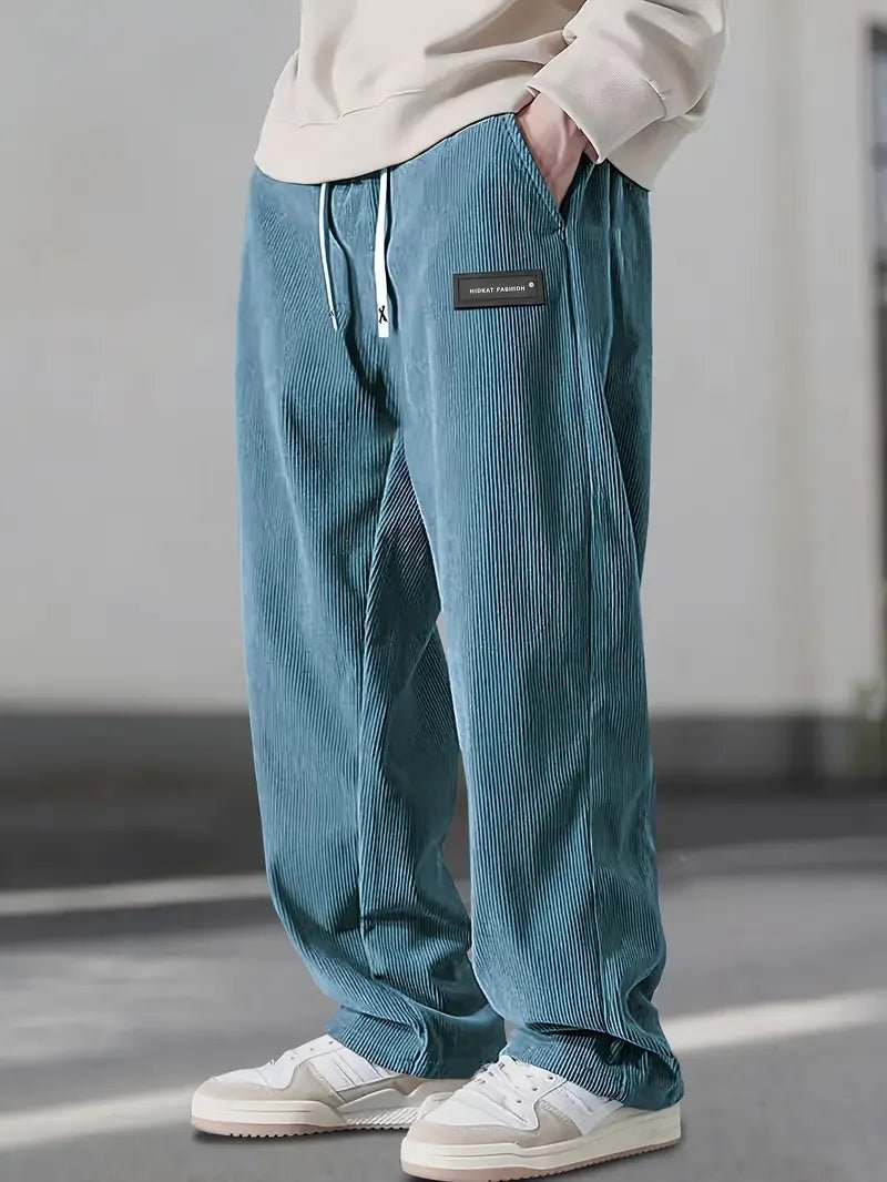 Casual Corduroy Pants - Luxoria