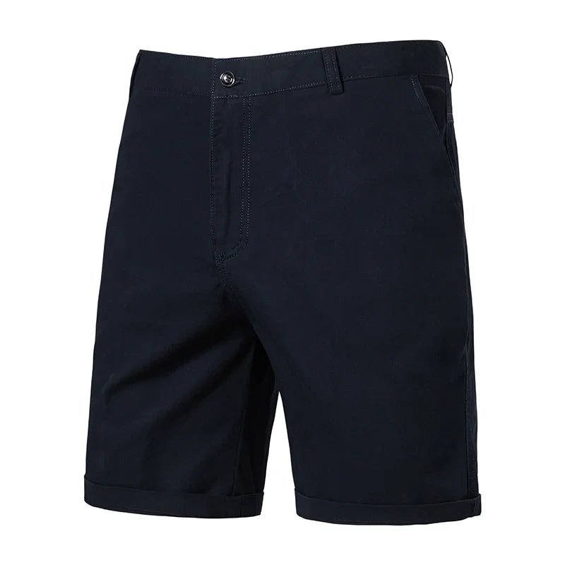 Elegant Cotton Shorts - Luxoria