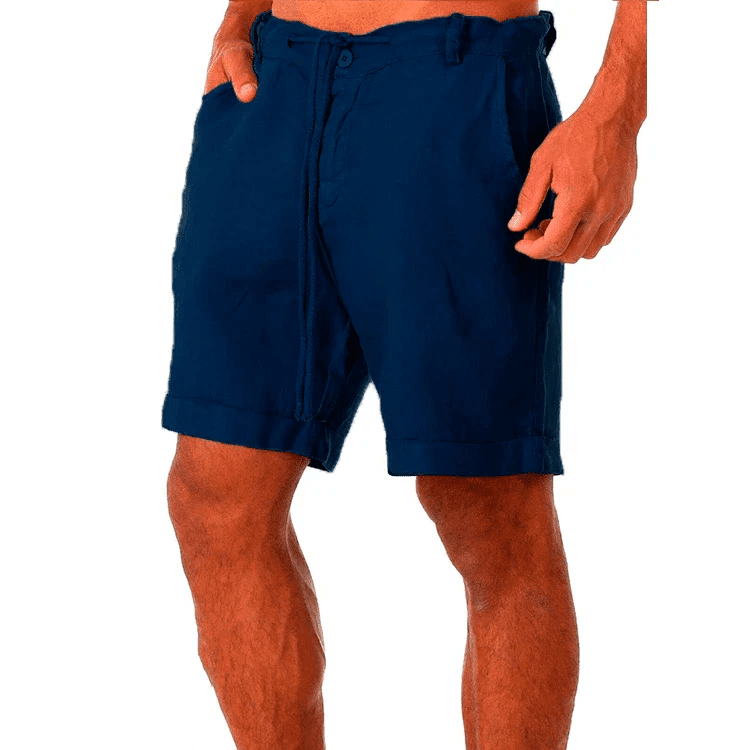 Casual Linen Shorts - Luxoria