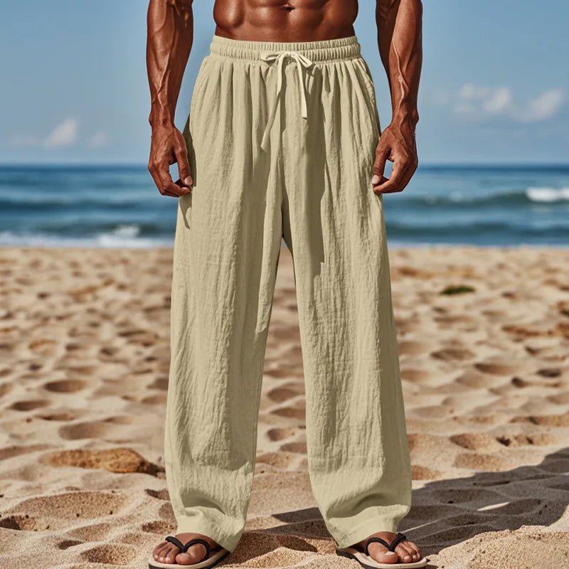 Comfortable Linen Pants - Luxoria