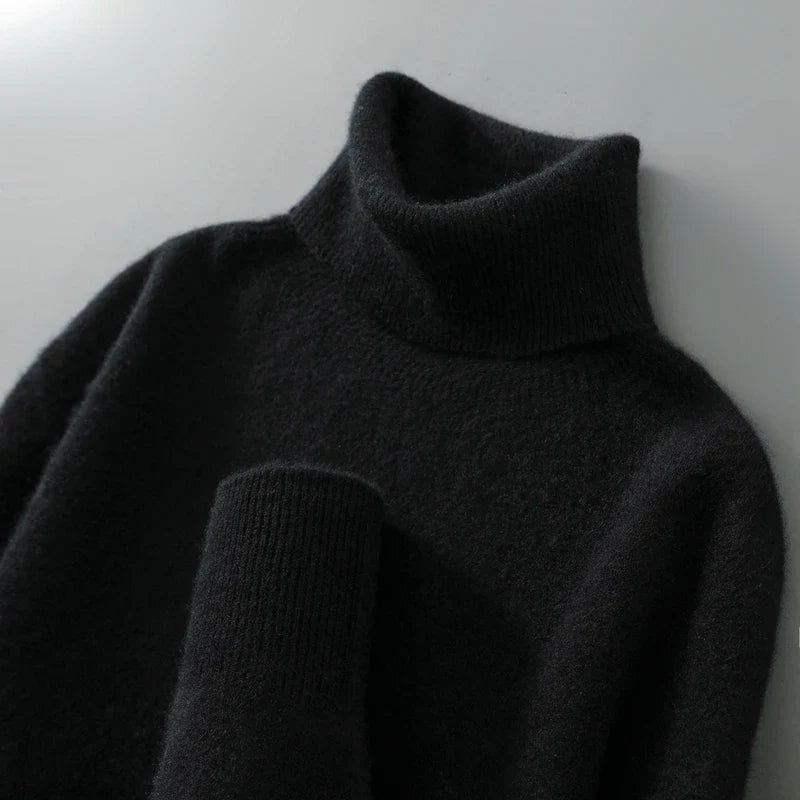 Elegant Wool Turtleneck - Luxoria
