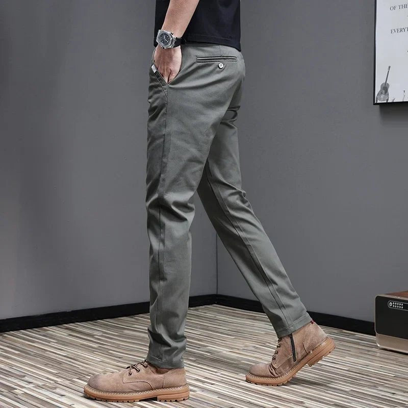 Casual Cotton Pants - Luxoria