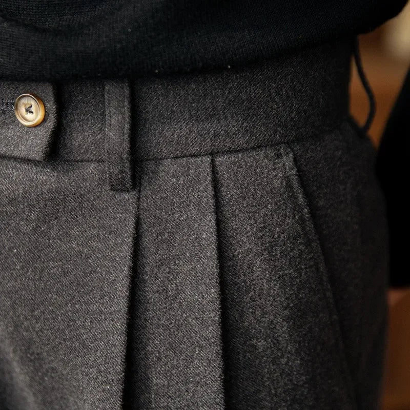 High - Waisted Chic Pants - Luxoria