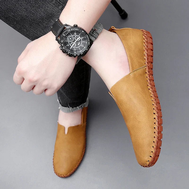 Ibiza Leather Loafers - Luxoria
