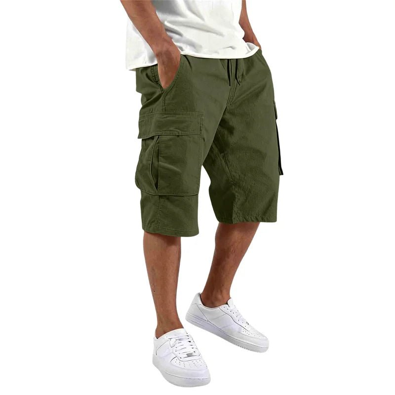 Elegant Multi - Pocket Shorts - Luxoria