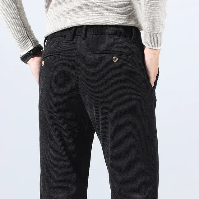 Casual Corduroy Pants - Luxoria