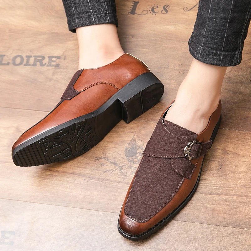 Chic Leather Loafers - Luxoria