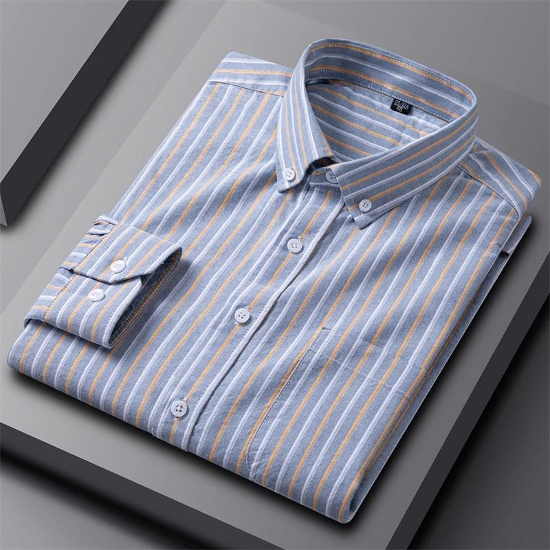 Givalli - Men's Chic Oxford Shirt - Luxoria