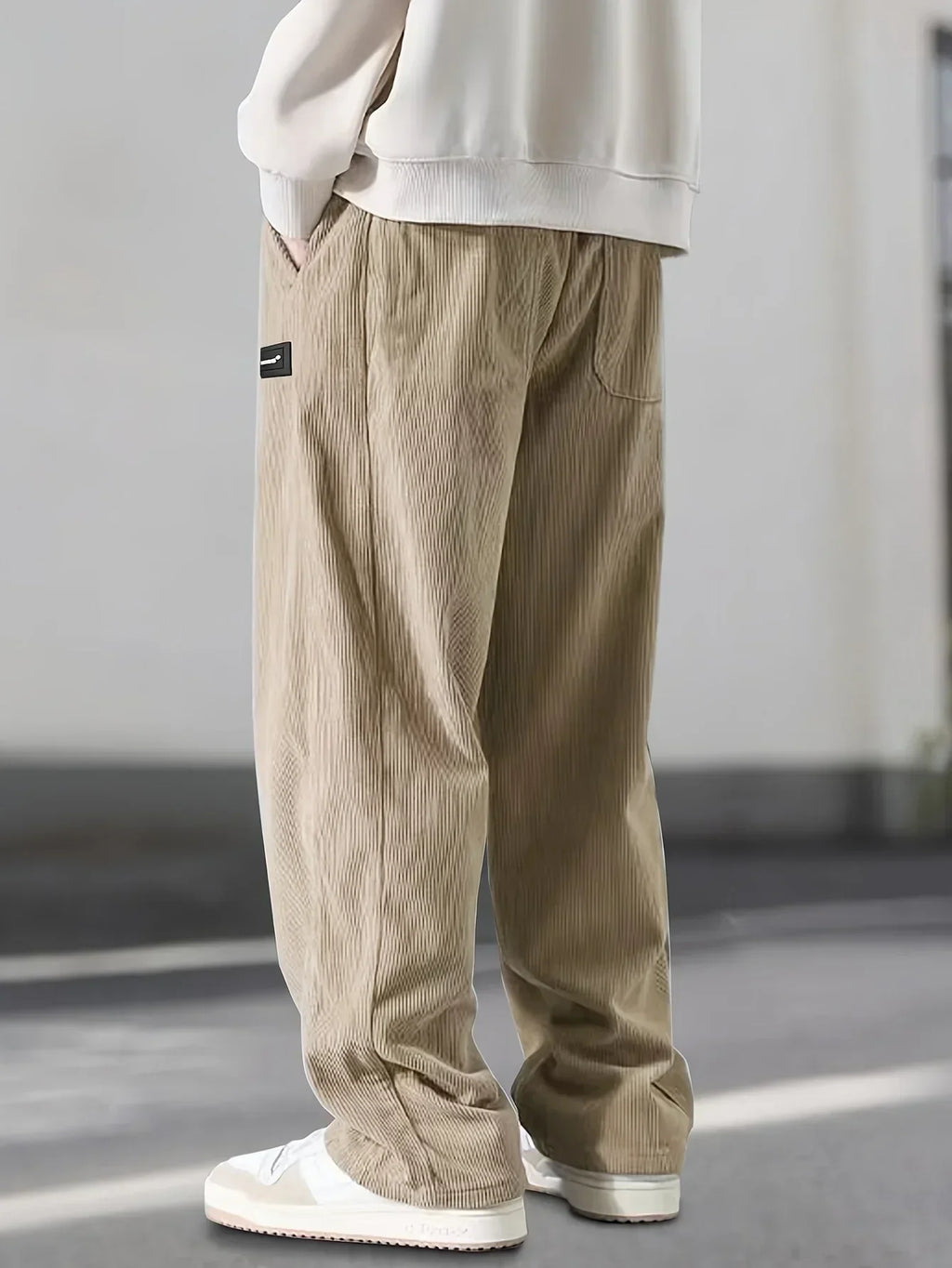 Casual Corduroy Pants - Luxoria
