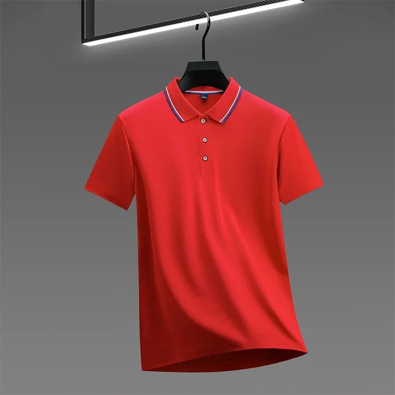 Casual Summer Polo Shirt - Luxoria