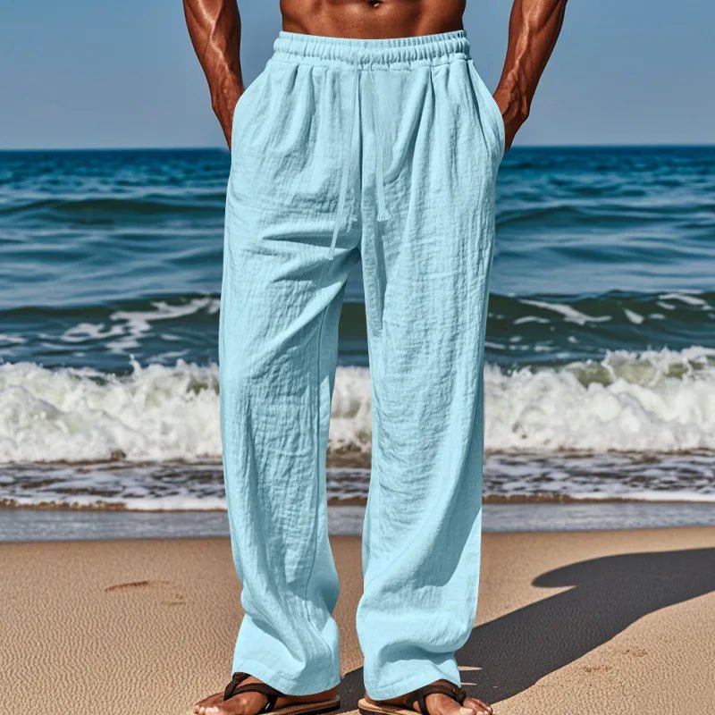 Comfortable Linen Pants - Luxoria