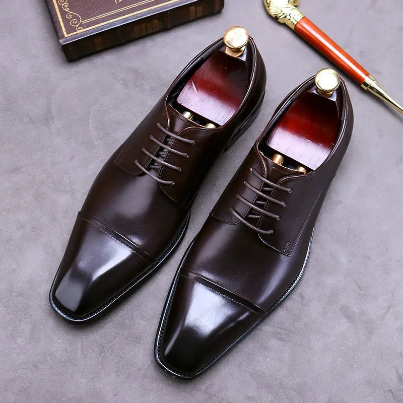 Chic Leather Business Shoes - Luxoria