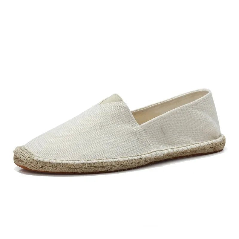 Elegant Canvas Espadrilles - Luxoria