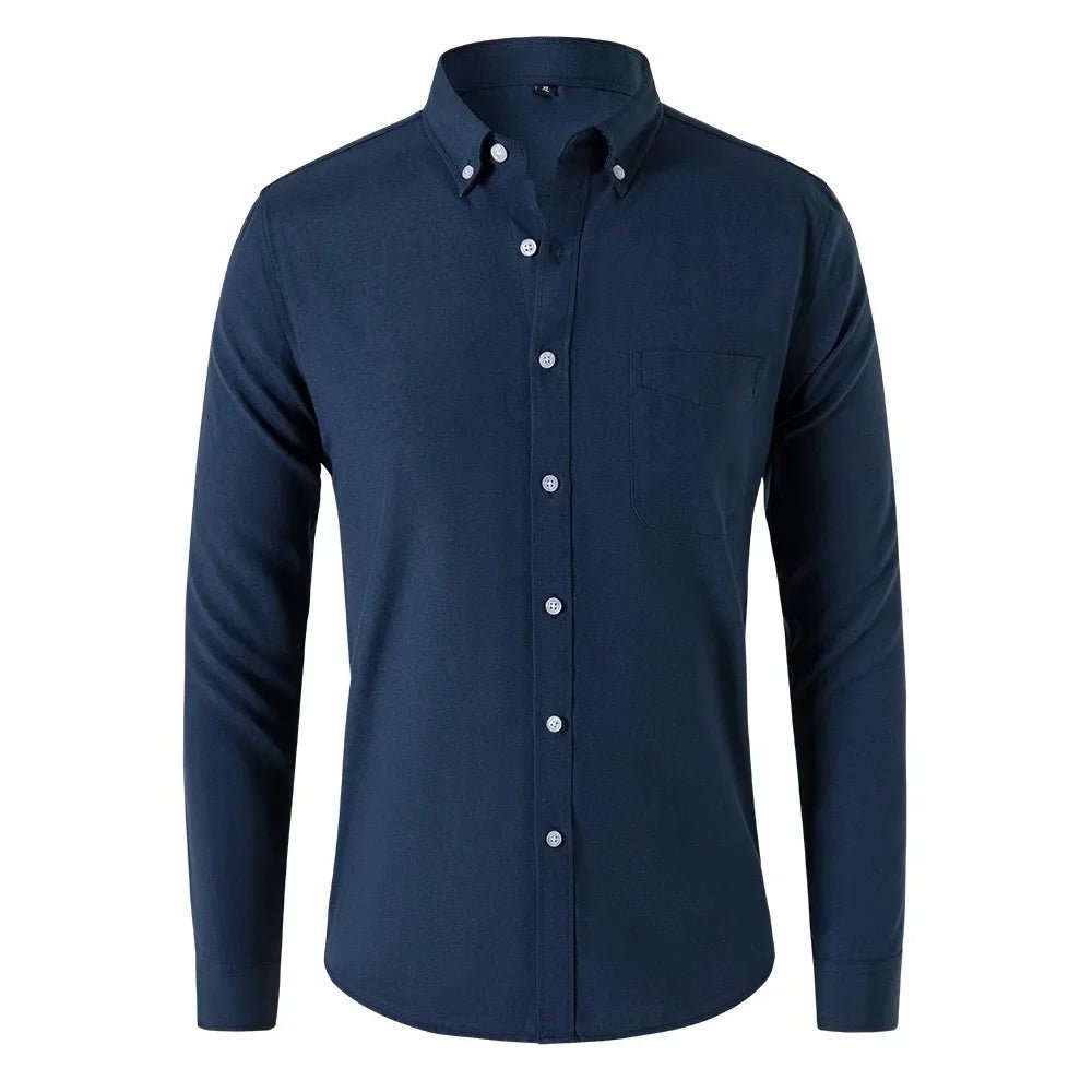 Elegant Oxford Shirt - Luxoria