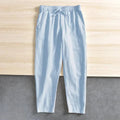 Casual Cotton Linen Pants - Luxoria