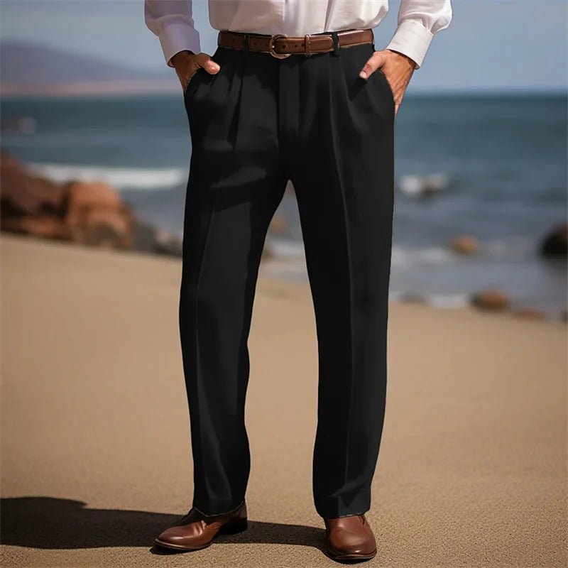 Elegant Linen Pants - Luxoria