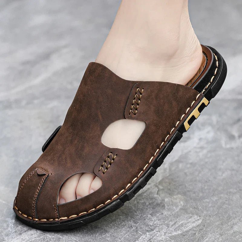 Leather Sandals - Luxoria
