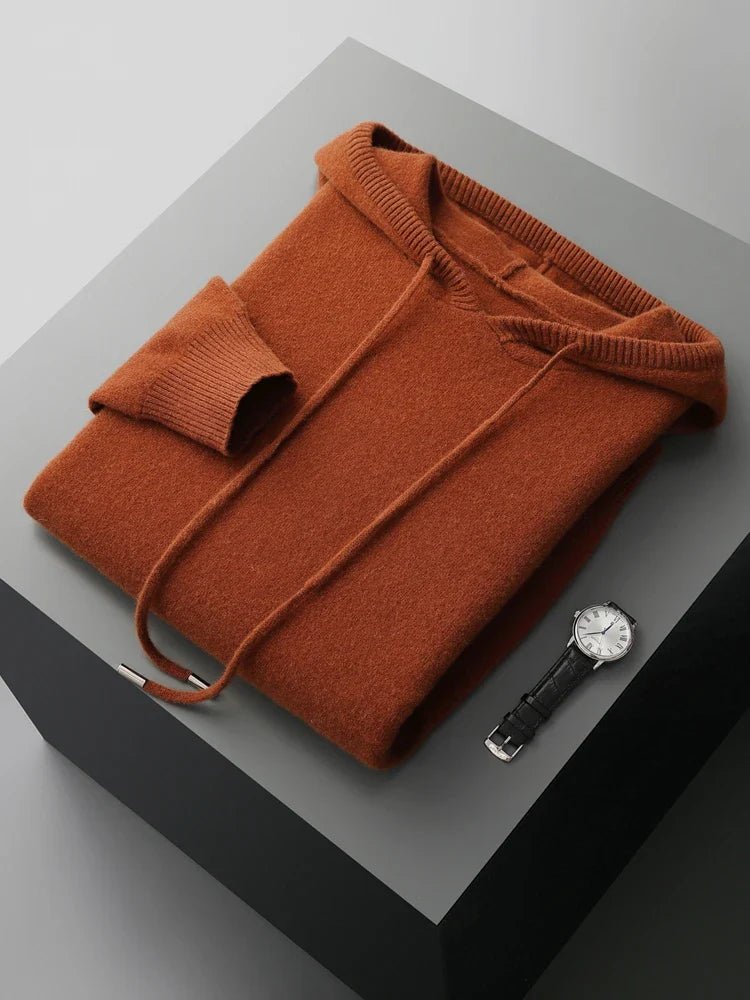 Sirlus Merino Wool Hoodie - Luxoria