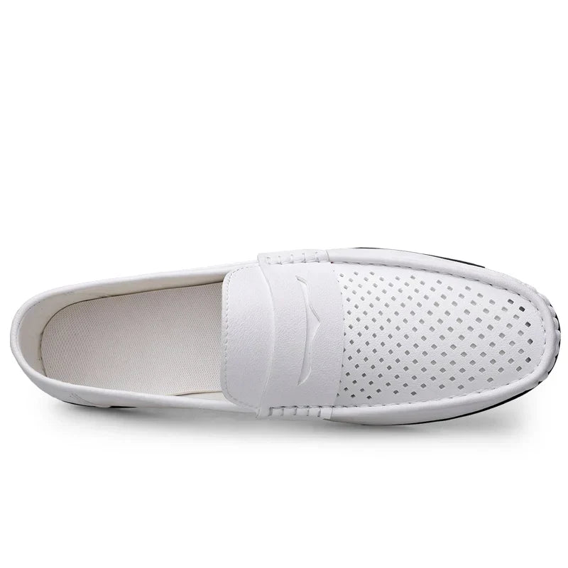 Classic Italian Leather Loafers - Luxoria