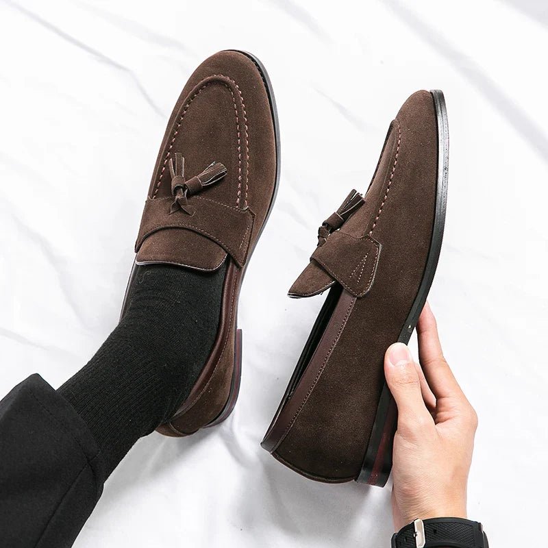 Elegant Tassel Loafers - Luxoria