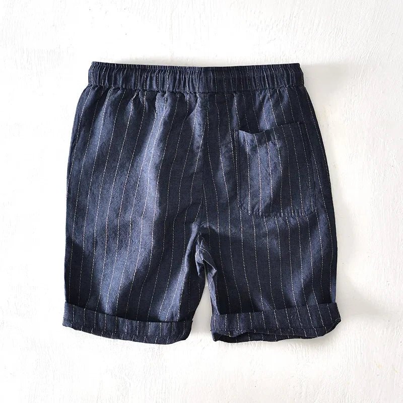 Elegant Linen Shorts - Luxoria