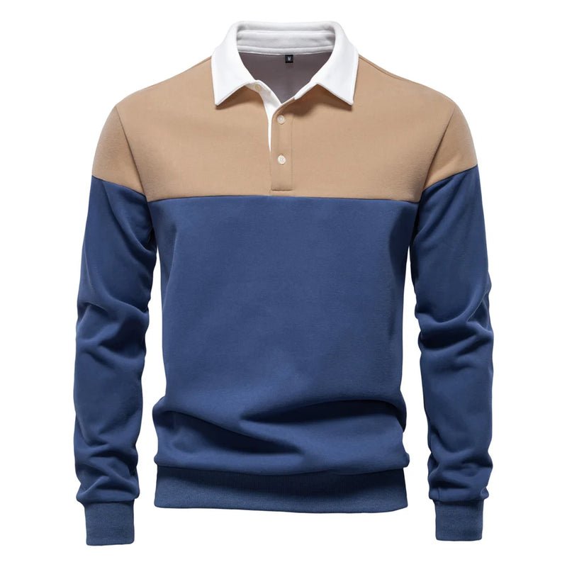 Elegant Polo Sweater - Luxoria
