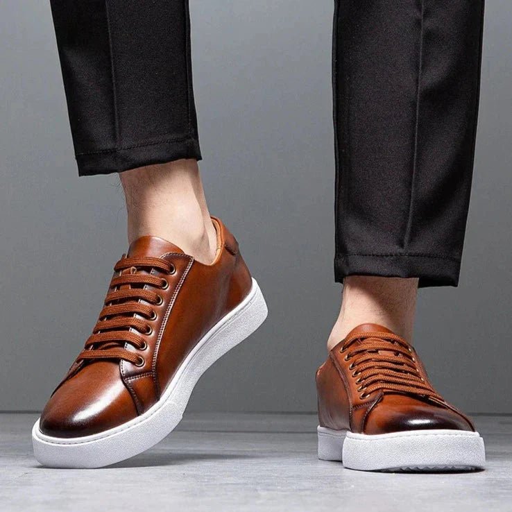 Saint - Tropez Leather Shoes - Luxoria