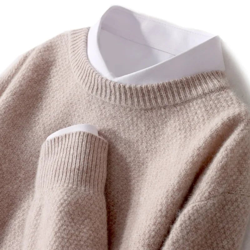 Elegant Cashmere Sweater - Luxoria