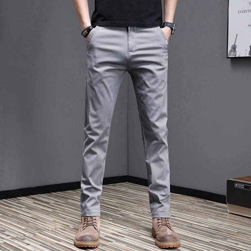 Casual Cotton Pants - Luxoria