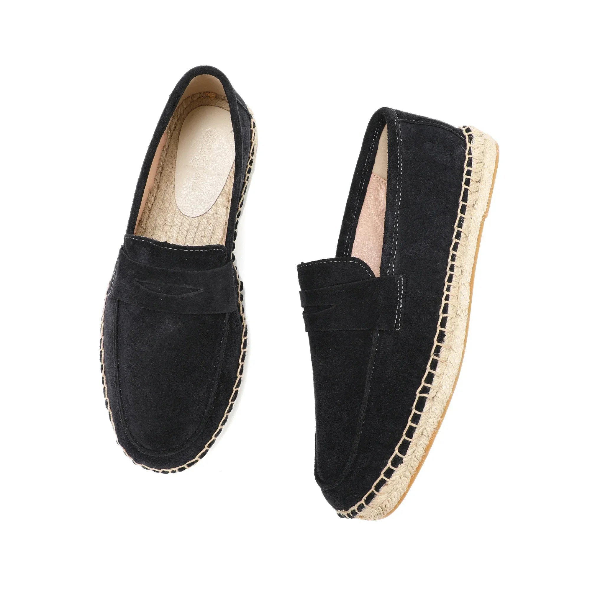 Elegant Suede Espadrilles - Luxoria