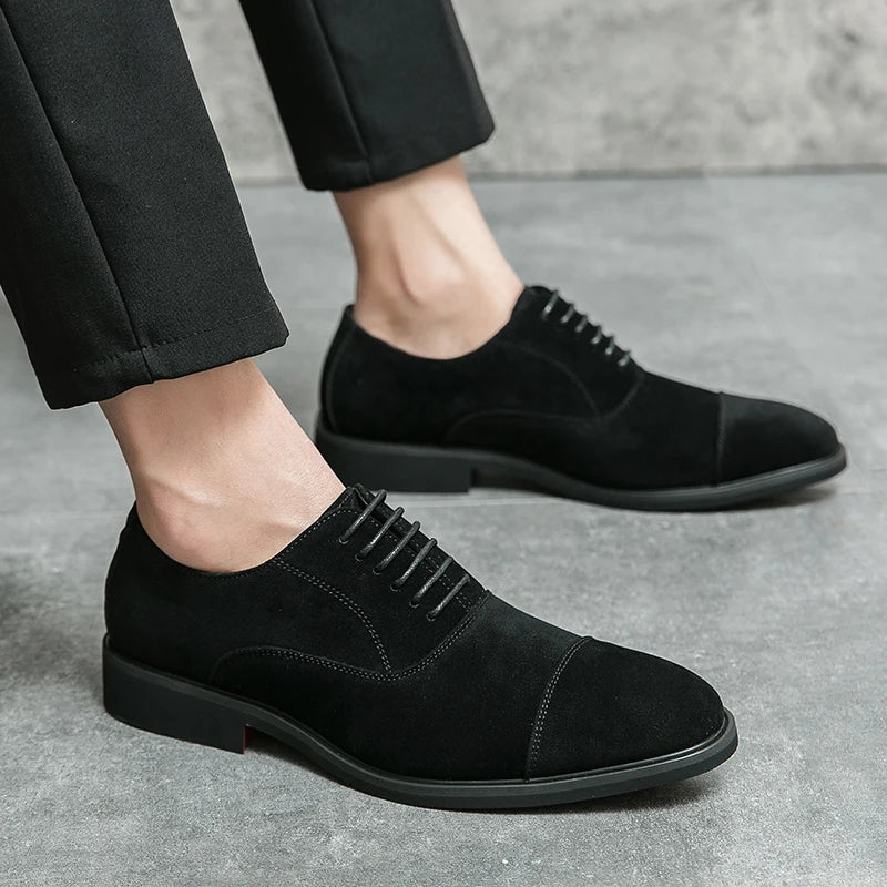 Chic Suede Shoes - Luxoria