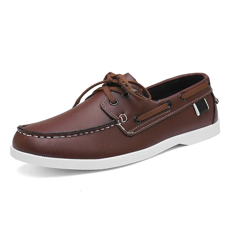 Leather Business Loafers - Luxoria