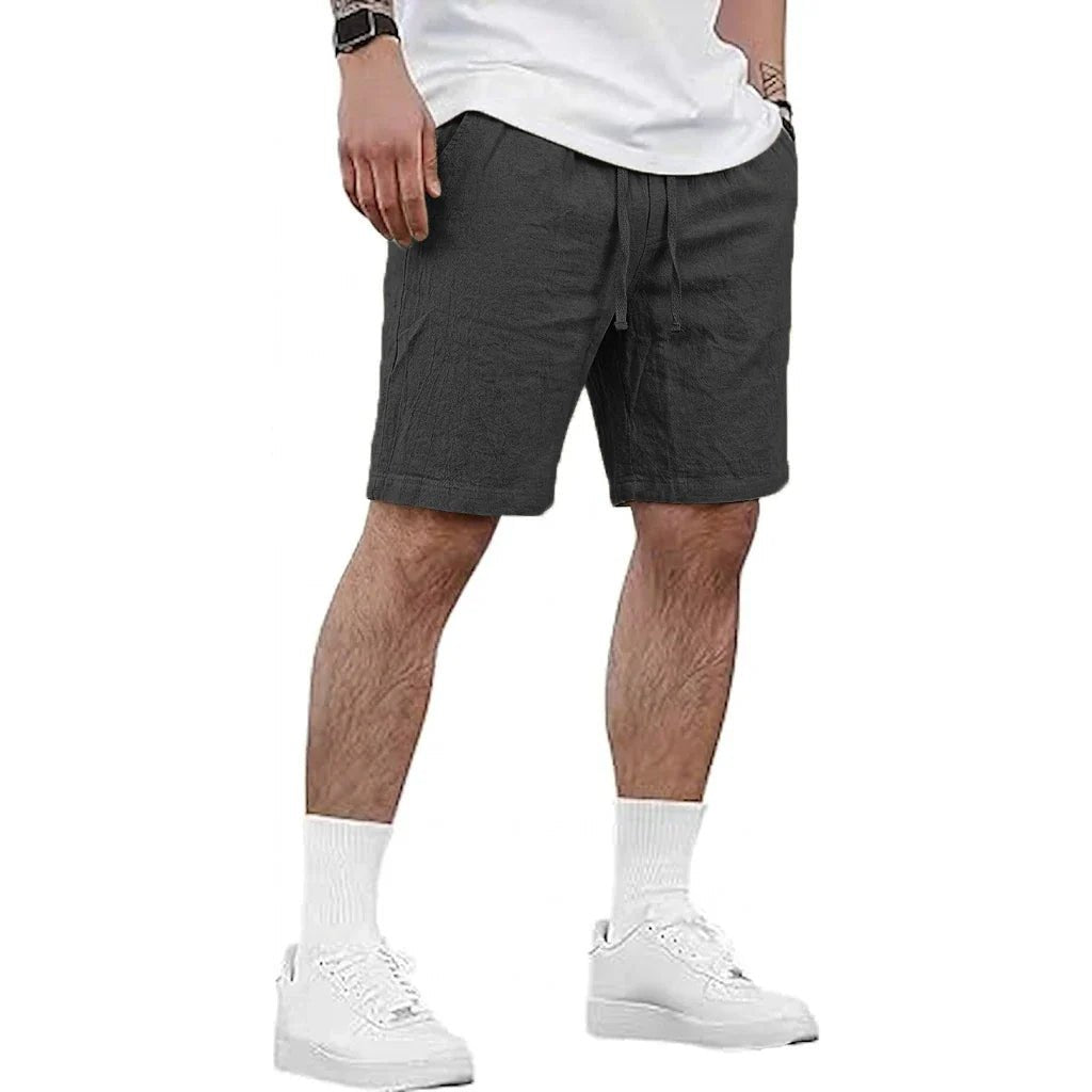 Linen Men's Shorts - Luxoria