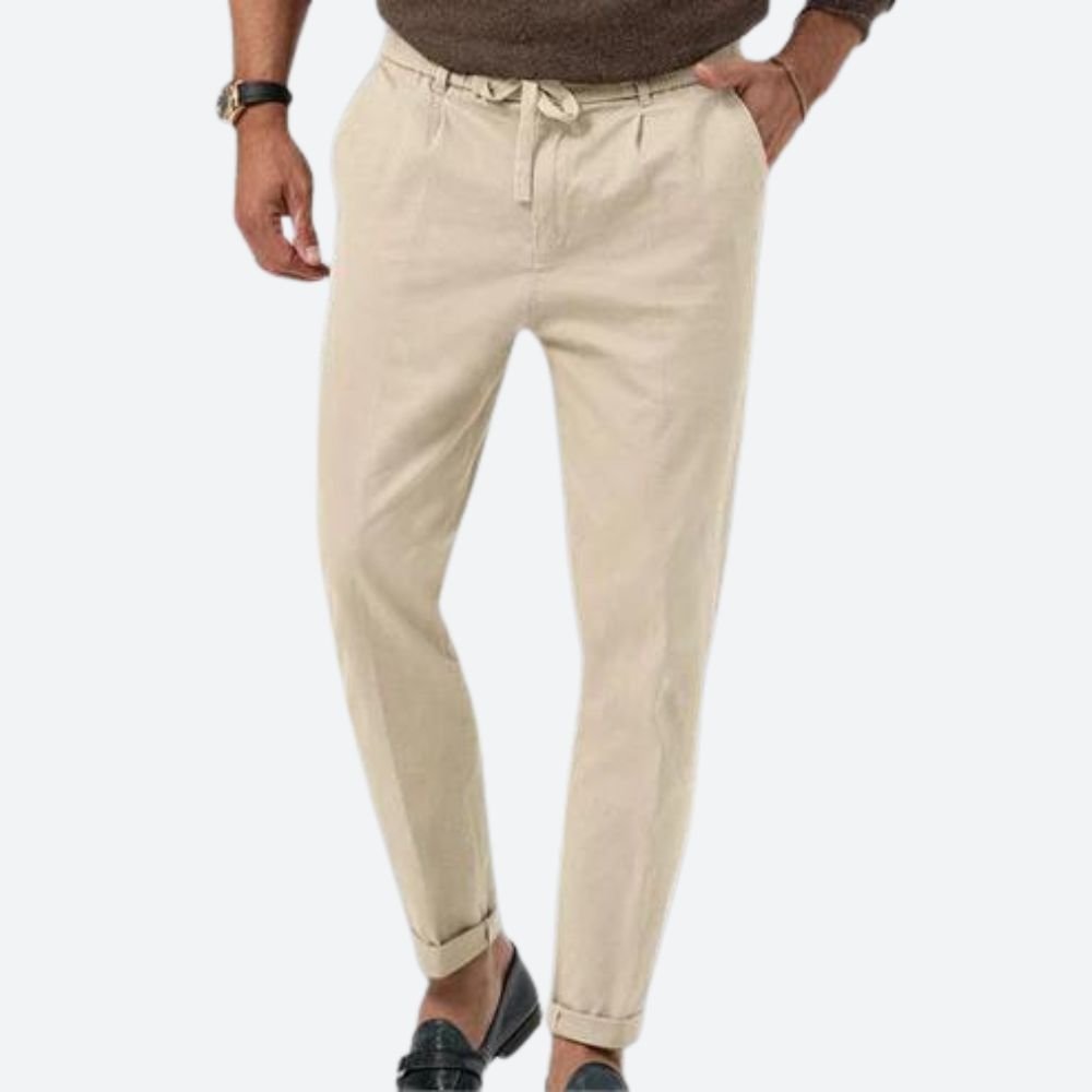 Casual Linen Pants - Luxoria