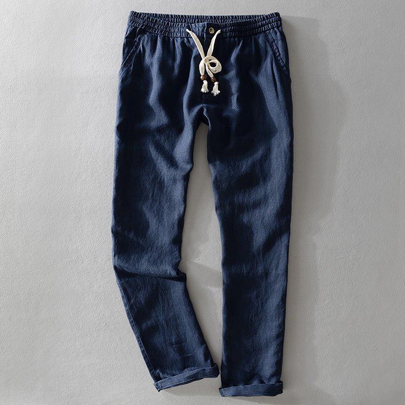 Elegant Linen Pants - Luxoria