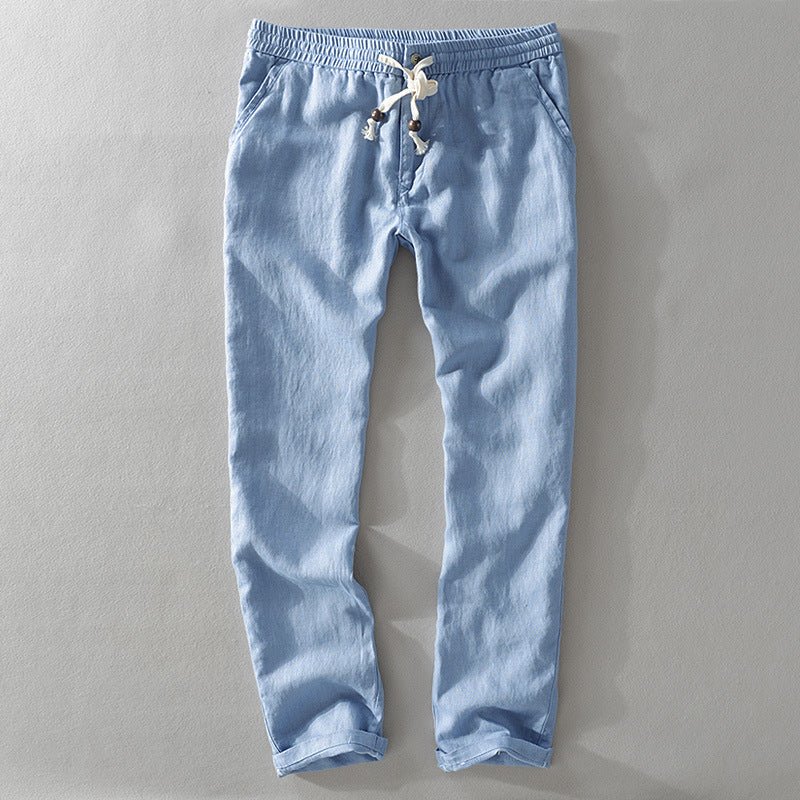 Ibiza Casual Linen Pants - Luxoria