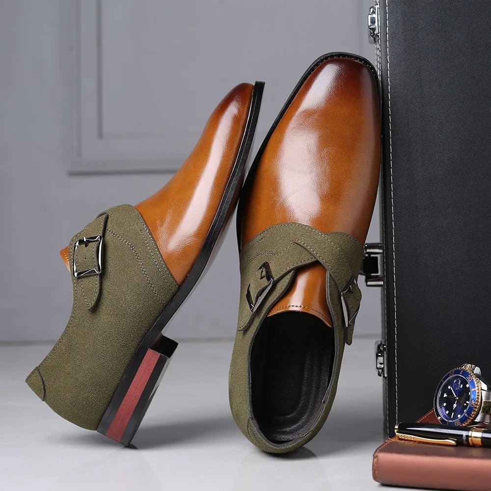 Suede Business Shoes - Luxoria