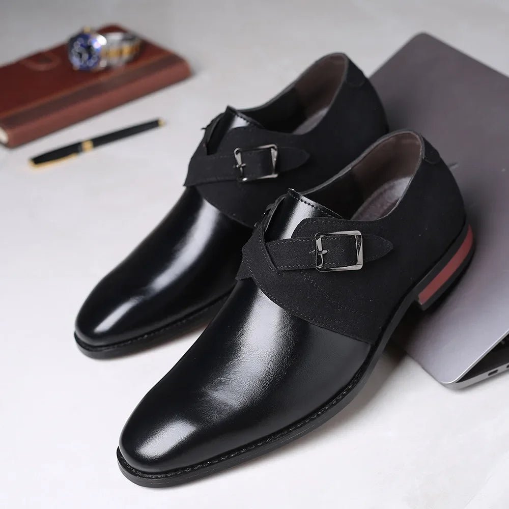 Suede Business Shoes - Luxoria