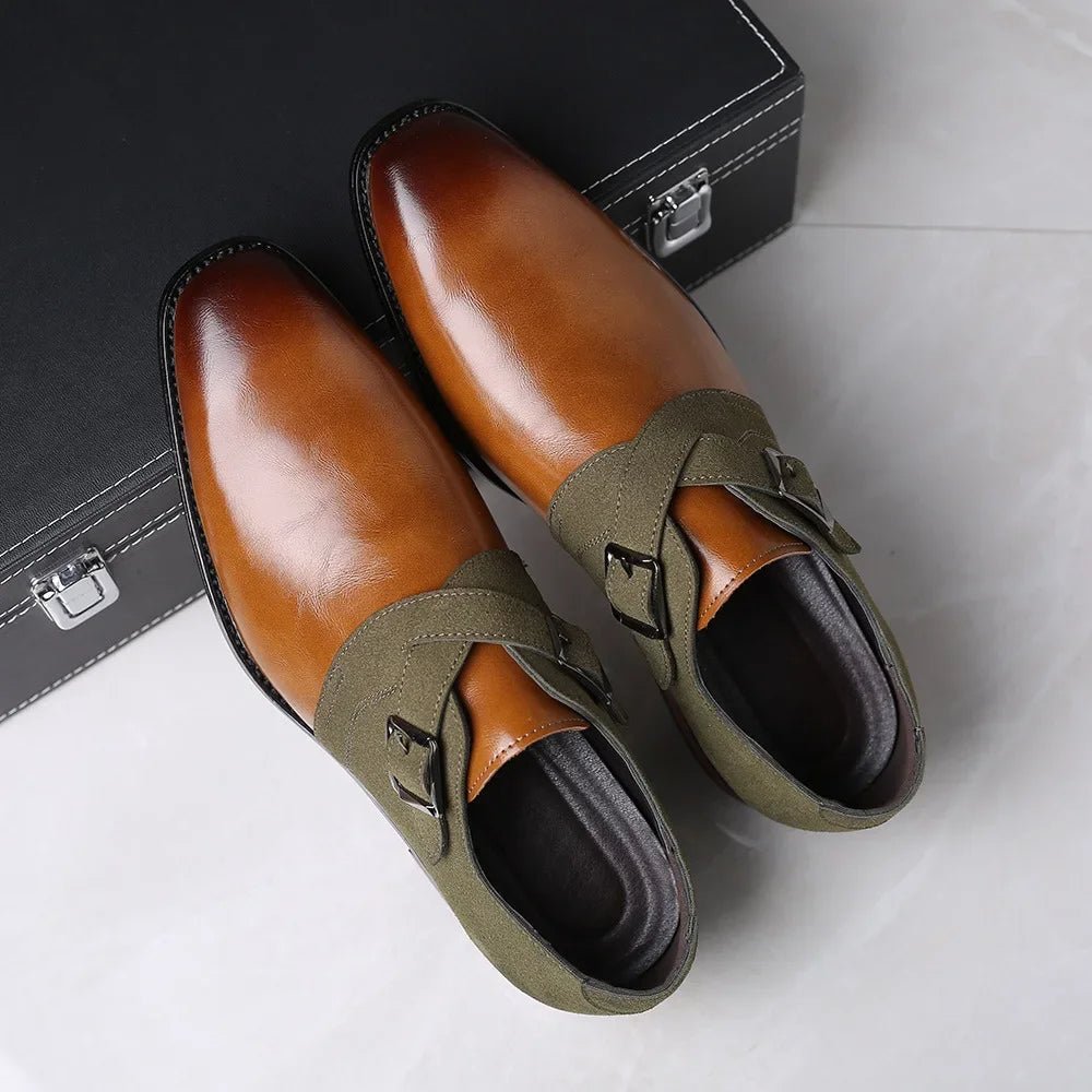 Suede Business Shoes - Luxoria