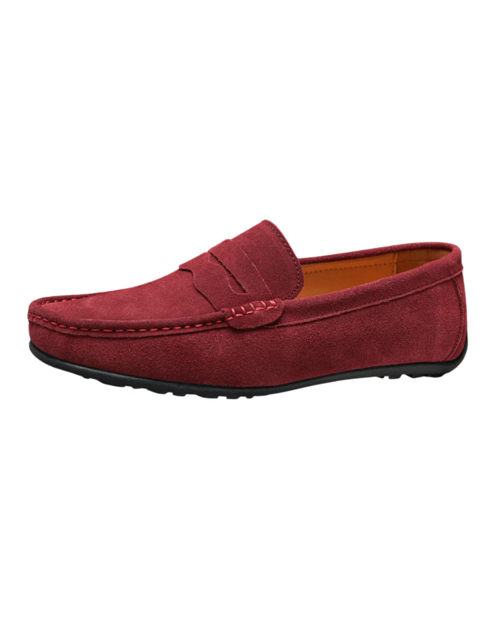 Retro Suede Men's Loafers - Luxoria
