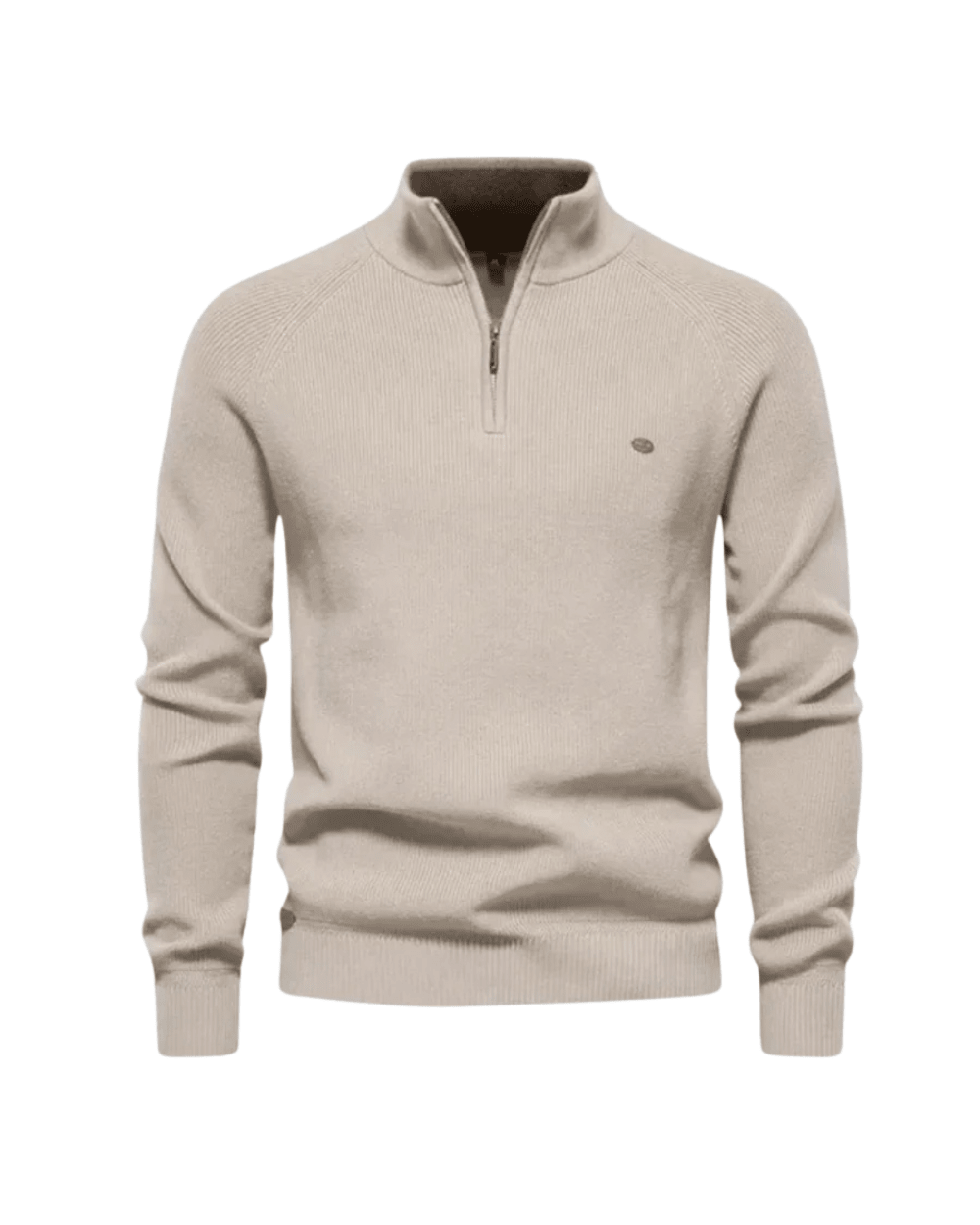 Salvatore Zip Sweater - Luxoria