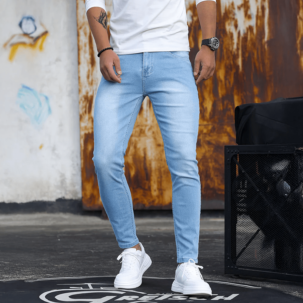 Casual Denim Jeans - Luxoria