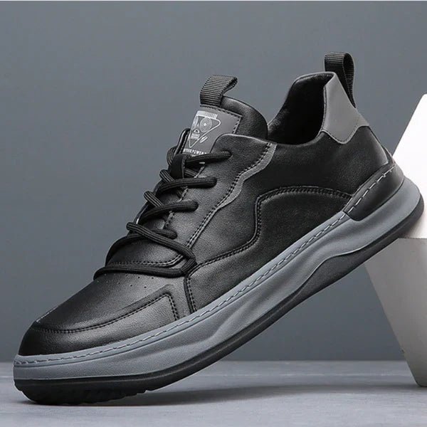 High - Sole Leather Shoes - Luxoria