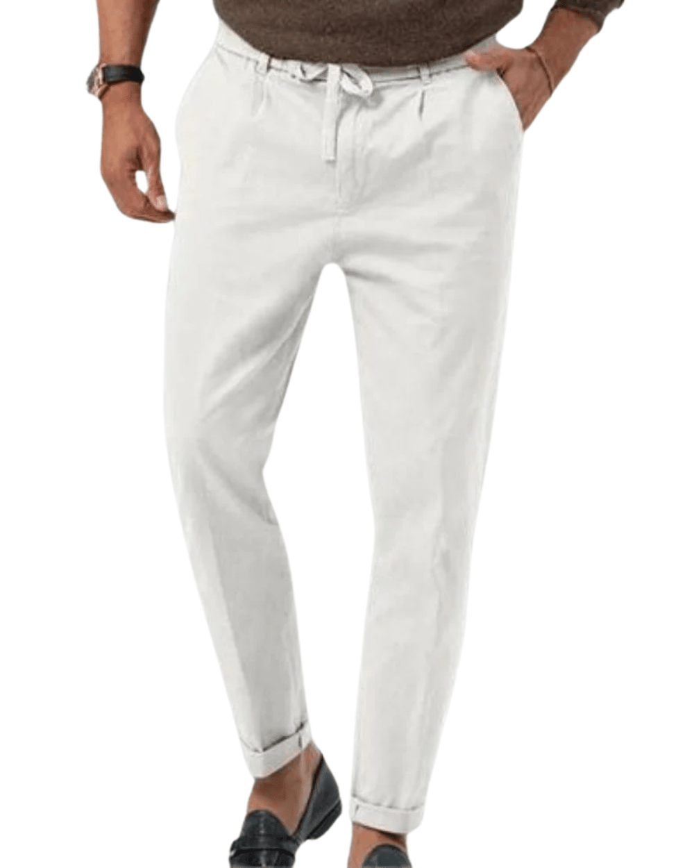 Casual Linen Pants - Luxoria