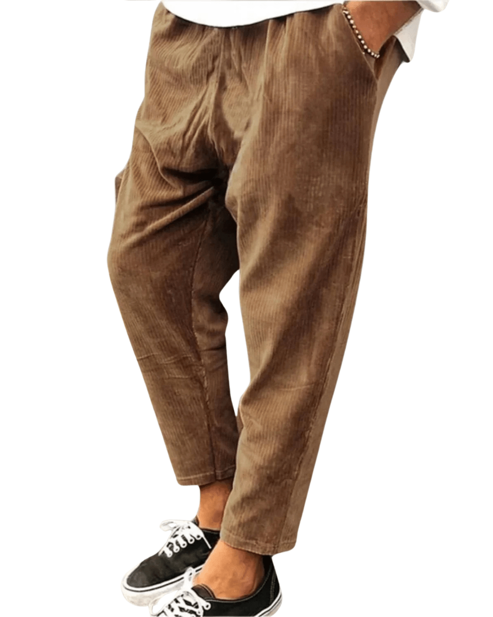 Elegant Corduroy Pants - Luxoria