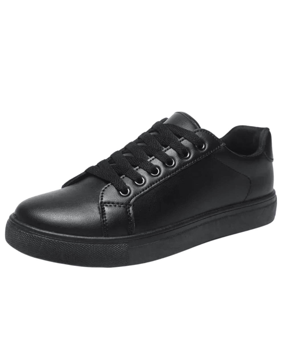 Elegant Leather Sneakers - Luxoria