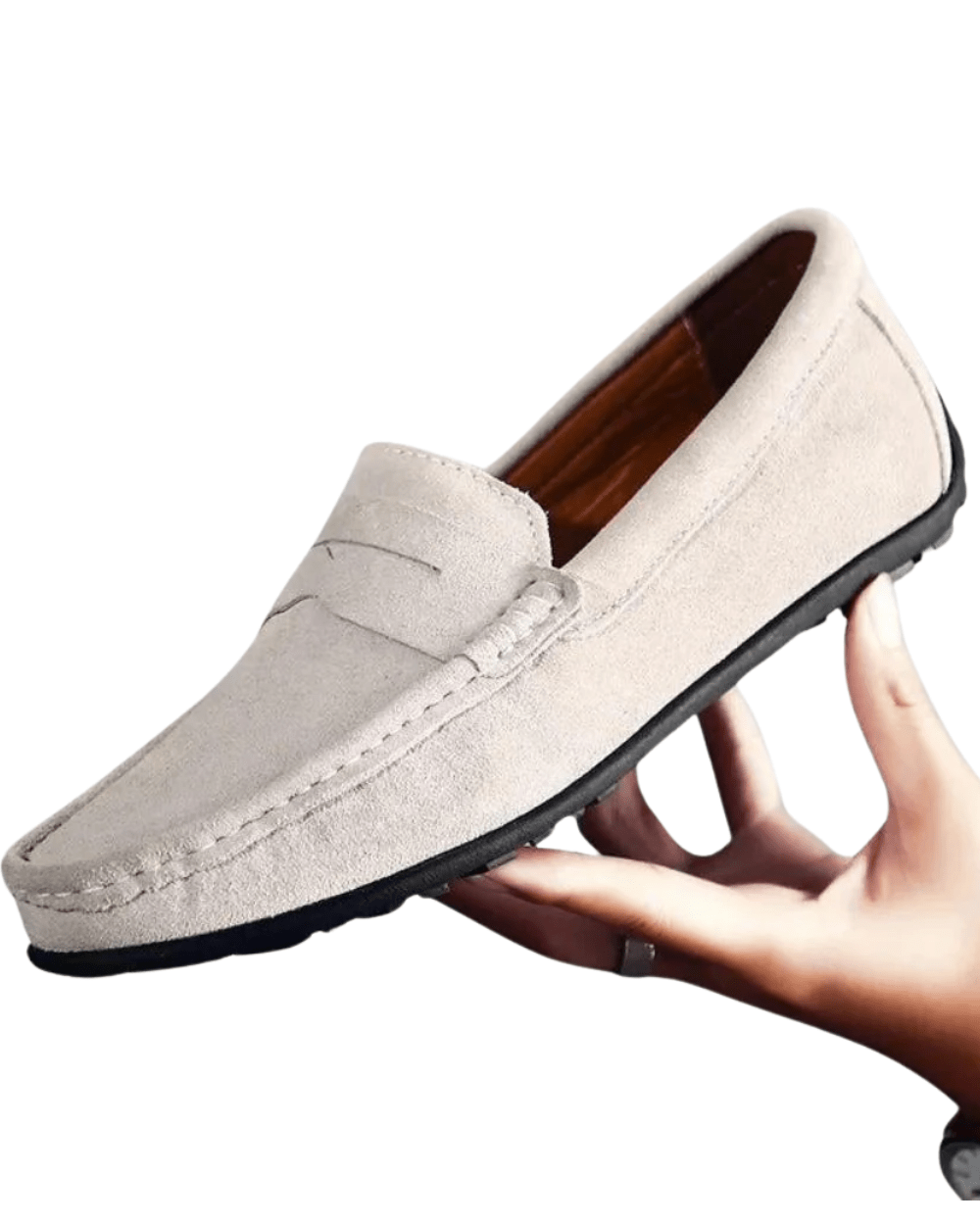 Classic Suede Men's Loafers - Luxoria