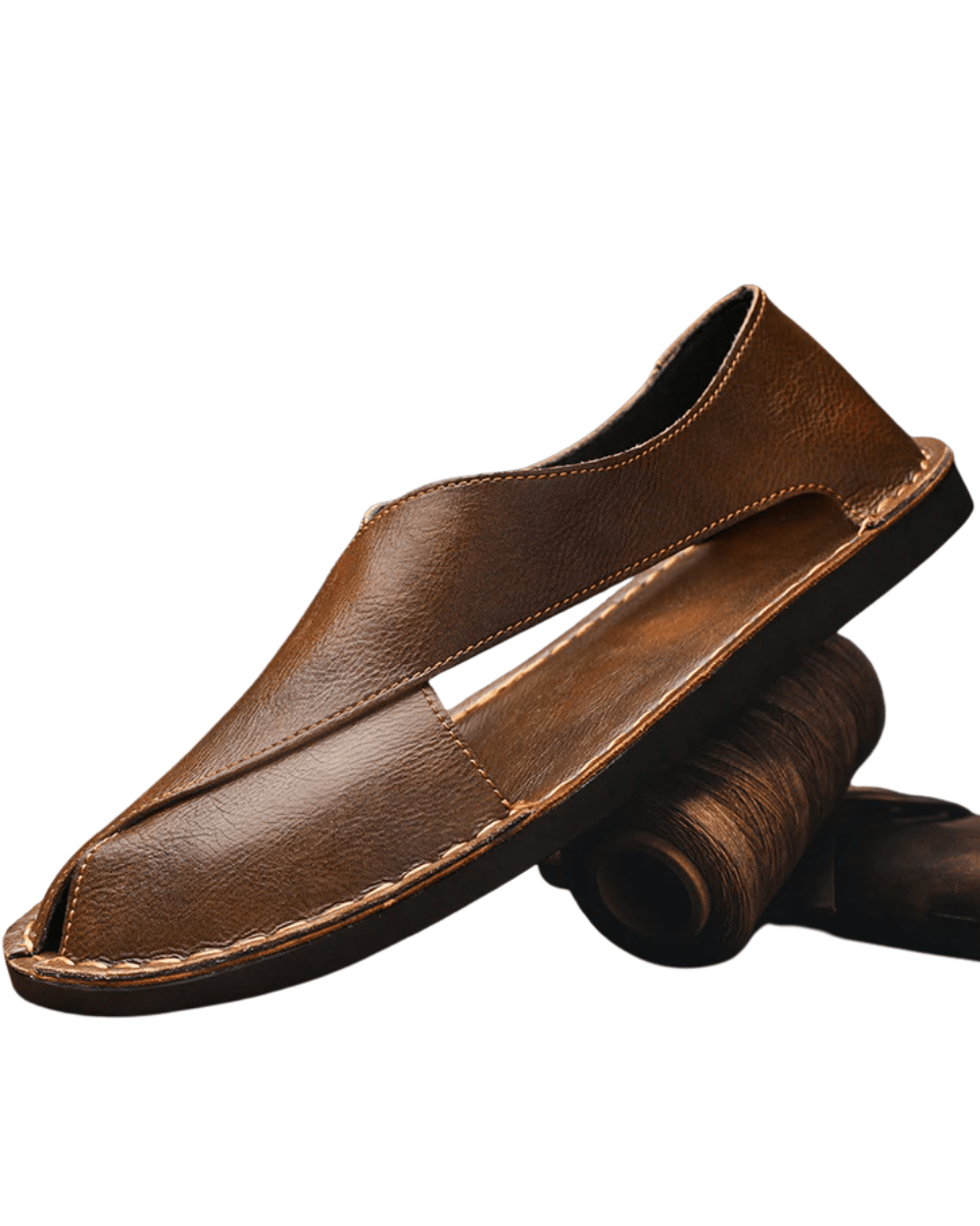Premium Leather Sandals - Luxoria