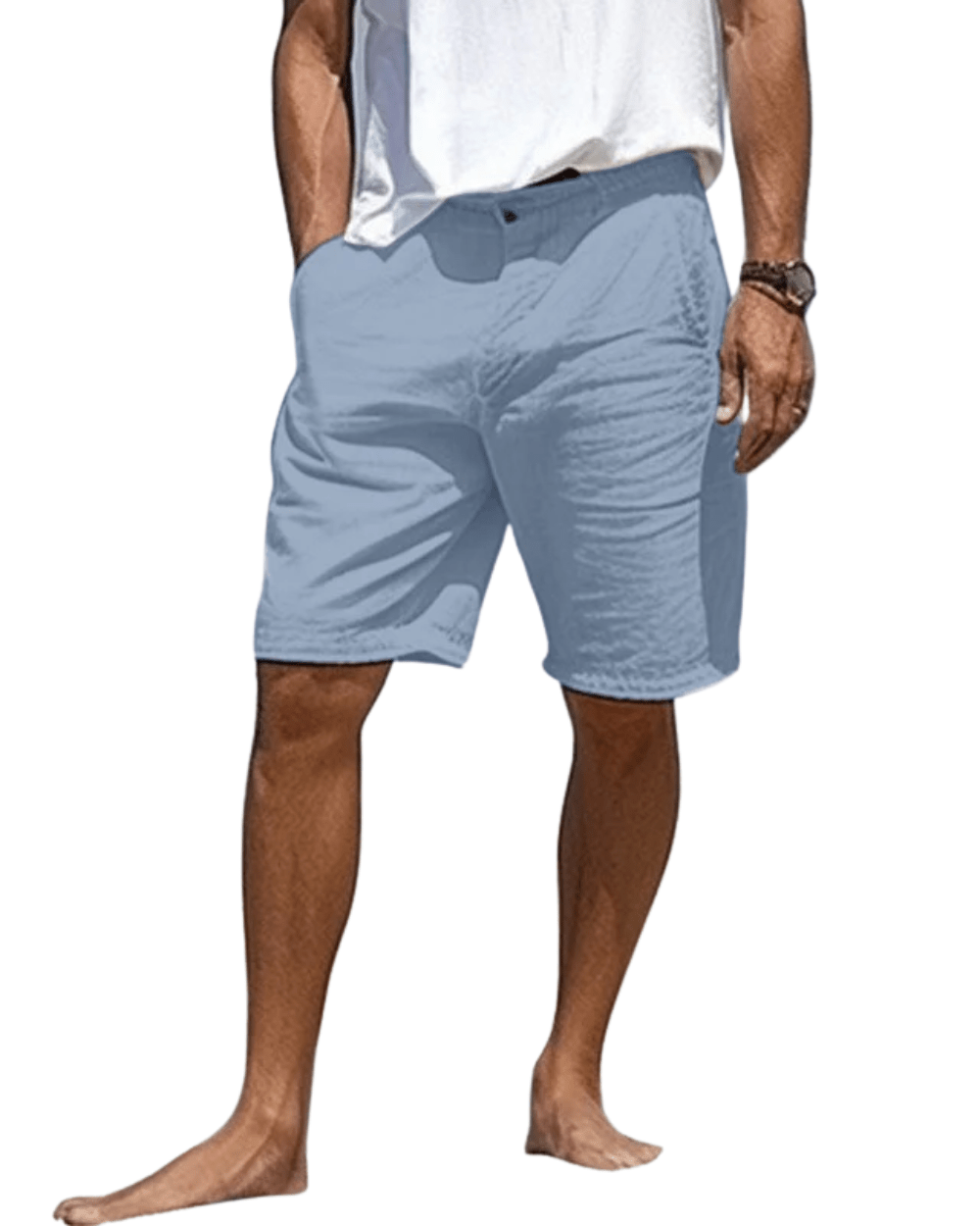Elegant Linen Shorts - Luxoria