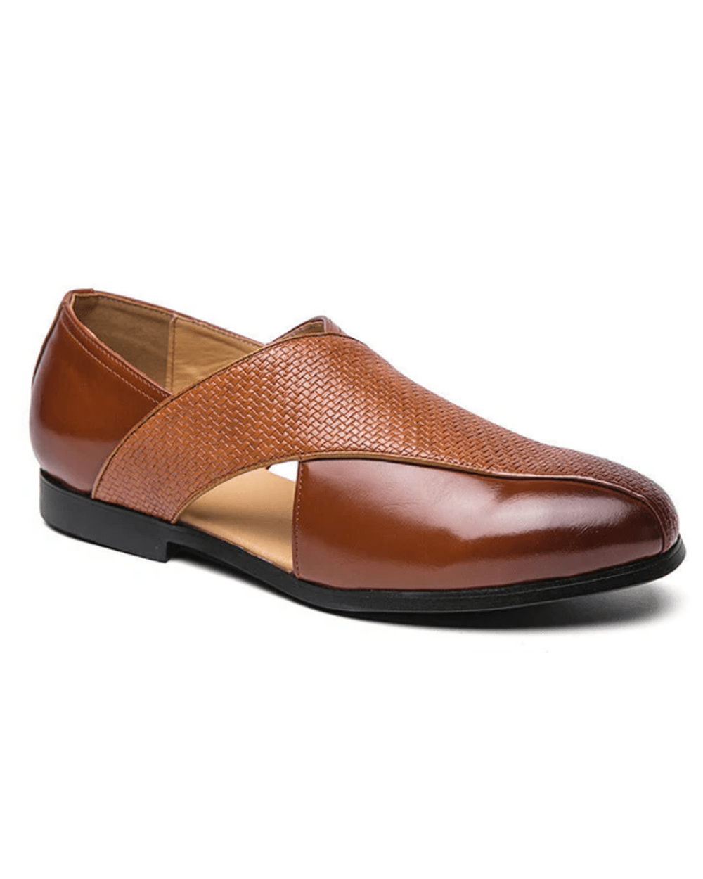 Vintage Leather Loafers - Luxoria